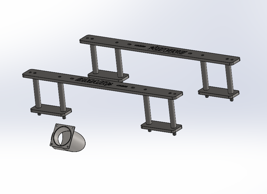 Mountingkit Fuchs MHL300 and 800 series MAO-3/-6 & UT4.1/-5.1