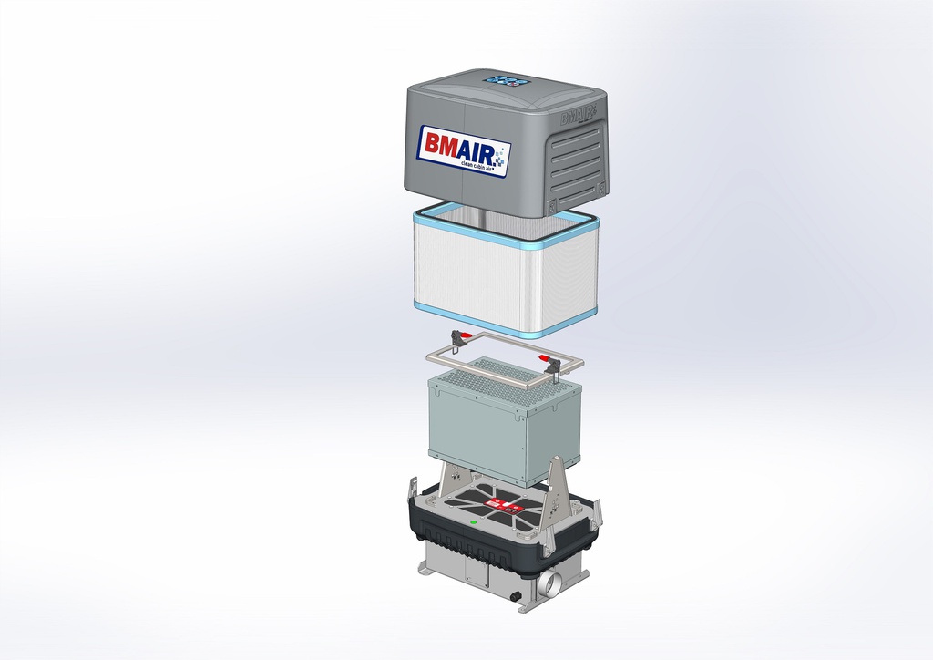 Combifilter MAO-3 Particulate M5 / HEPA H13 / Act. Carbon AK+